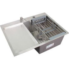 Кухонная мойка Wisent WS-36550-R/GER013 (с сифоном, дозатором и коландером)