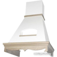 Кухонная вытяжка Elikor Бельведер 90П-650-П3Д (бежевый/дуб неокрашенный)