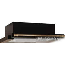 Кухонная вытяжка Elikor Интегра 50П-400-В2Л (антрацит/рейлинг бронза)