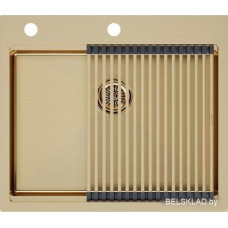 Кухонная мойка Paulmark Kroner-pro 59 + ролл-мат pro PM705951-BG+R405-BG