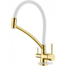 Смеситель Paulmark Siegen Si213111-Gw (золото/белый)