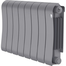 Биметаллический радиатор Royal Thermo Infinity 300 Silver Satin (8 секций)