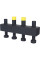 SDG-0016-002502 STOUT Стальной распределительный коллектор 2 отопительных контура. В теплоизоляции DN 20