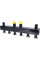SDG-0016-002503 STOUT Стальной распределительный коллектор 3 отопительных контура. В теплоизоляции DN 20