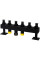 SDG-0016-005003 STOUT Стальной распределительный коллектор 3 отопительных контура. В теплоизоляции DN 32