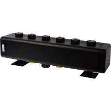 SDG-0016-005003 STOUT Стальной распределительный коллектор 3 отопительных контура. В теплоизоляции DN 32