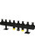 SDG-0016-005004 STOUT Стальной распределительный коллектор 4 отопительных контура. В теплоизоляции DN 32