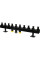 SDG-0016-005005 STOUT Стальной распределительный коллектор 5 отопительных контуров. В теплоизоляции DN 32