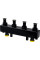 SDG-0018-004002 STOUT Стальной распределительный коллектор 2 отопительных контура с гидравлическим разделителем DN 25