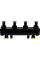 SDG-0018-004002 STOUT Стальной распределительный коллектор 2 отопительных контура с гидравлическим разделителем DN 25