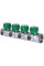 SMB-6850-011204 STOUT Коллектор регулирующий 1 , 4 отвода 1/2 под компрессионный фитинг для полимерных труб