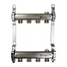 SMS 0923 000004 STOUT Коллектор из нержавеющей стали для радиаторной разводки 4 вых.