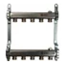 SMS 0923 000005 STOUT Коллектор из нержавеющей стали для радиаторной разводки 5 вых.