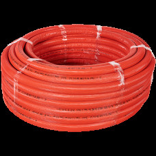 SPI-0003-001622 STOUT 16х2,2 (бухта 100 метров) PEX-a труба из сшитого полиэтилена с кислородным слоем, серая в теплоизоляции (красная)(цена за 1 метр)