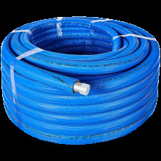 SPI-0004-002535 STOUT 25х3,5 (бухта 50 метров) PEX-a труба из сшитого полиэтилена с кислородным слоем, серая в теплоизоляции (синяя)(цена за 1 метр)