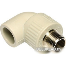 Wavin Ekoplastik Угольник ПП нар.резьб. 25x1/2" [SKOE02520E]