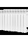 Алюминиевый радиатор ROMMER Profi 500 (AL500-80-80-100) 10 секции (RAL9016)