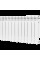 Алюминиевый радиатор ROMMER Profi 500 (AL500-80-80-100) 12 секции (RAL9016)