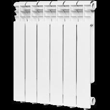 Алюминиевый радиатор ROMMER Profi 500 (AL500-80-80-100) 6 секции  (RAL9016)