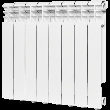 Алюминиевый радиатор ROMMER Profi 500 (AL500-80-80-100) 8 секции  (RAL9016)
