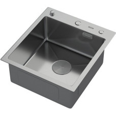 Кухонная мойка ARFEKA ECO AR 450*500 POP-UP SATIN