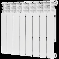 Биметаллический радиатор ROMMER Plus BM 500 8 секций (RAL9016)