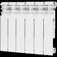Биметаллический радиатор ROMMER Profi BM 350 (BI350-80-80-130) 6 секций (RAL9016)