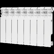 Биметаллический радиатор ROMMER Profi BM 350 (BI350-80-80-130) 8 секций (RAL9016)