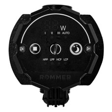 Частотный циркуляционный насос ROMMER PROFI EVO 25/60-130 с гайками и теплоизоляцией, RCP-0030-2560130