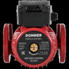 Насос циркуляционный фланцевый ROMMER RPF 32-120F 380V, RPF-0003-32120380