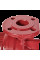 Насос циркуляционный фланцевый трехскоростной ROMMER 50-120F 380V, RPF-0003-50120380