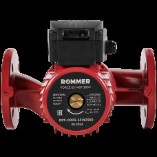 Насос циркуляционный фланцевый трехскоростной ROMMER 65-140F 380V, RPF-0003-65140380