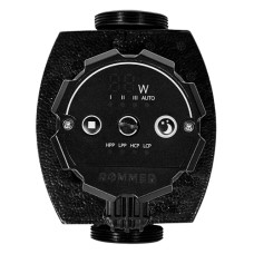 Частотный циркуляционный насос ROMMER PROFI EVO 25/60-180 с гайками и теплоизоляцией, RCP-0030-2560180