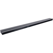 SCN-1100-0819240 STOUT Конвектор внутрипольный SCN 80.190.2400 (Решётка роликовая,алюминий)