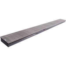 SCN-1100-0824260 STOUT Конвектор внутрипольный SCN 80.240.2600 (Решётка роликовая,алюминий)