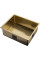 Кухонная мойка ZorG Zerox 54 U / IF Side SF PVD Gold