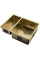 Кухонная мойка ZorG Zerox 58-2 U / IF-L PVD Gold