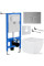 Унитаз подвесной Roxen StounFix Slim 530473