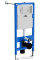 Унитаз подвесной Roxen Porto One Rimless 6 в 1 StounFix Slim 551921 (кнопка: хром)