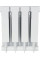 Биметаллический радиатор Stout Alpha 350 SRB-2310-035004 (4 секции)