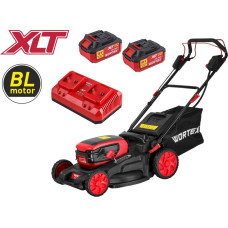 Газонокосилка Wortex CLM 4536-4 XLT Set 2334160 (с 2-мя АКБ)