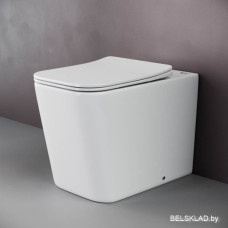 Унитаз приставной Ceramica Nova Cubic Rimless CN1809