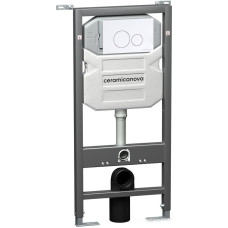 Инсталляция для унитаза Ceramica Nova Envision CN1001W (с кнопкой смыва)