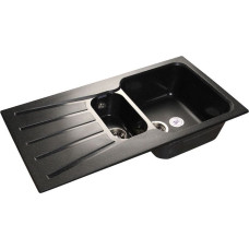 Кухонная мойка GranFest GF-S940KL (черный)