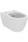 Унитаз подвесной Ideal Standard O Tornado HydroTwist T568001 + сиденье тонкое Soft-close T572401