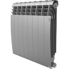 Биметаллический радиатор Royal Thermo BiLiner 500 Silver Satin (15 секций)