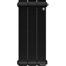 Биметаллический радиатор Royal Thermo Infinity 500 Noir Sable (3 секции)
