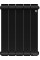 Биметаллический радиатор Royal Thermo Infinity 500 Noir Sable (5 секций)