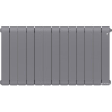 Биметаллический радиатор Royal Thermo Infinity 500 Silver Satin (13 секций)