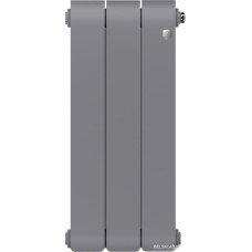 Биметаллический радиатор Royal Thermo Infinity 500 Silver Satin (3 секции)